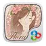 Logo of Flora GOLauncher EX Theme android Application 